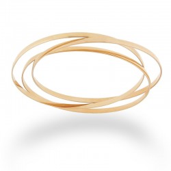Gold plated Russian bangle