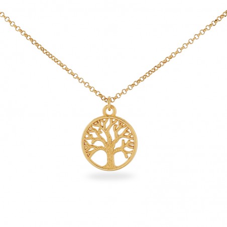 Tree of life pendant with chain